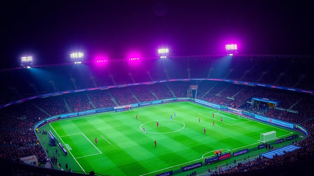 Mockup de la cámara 📹 CÁMARA CENTRAL en el estadio